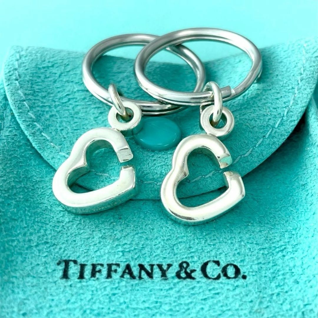 Tiffany & Co. - ティファニー 希少 ダブル ハート チャーム Tiffany & Co. - ティファニー 希少 ダブル ハート チャーム