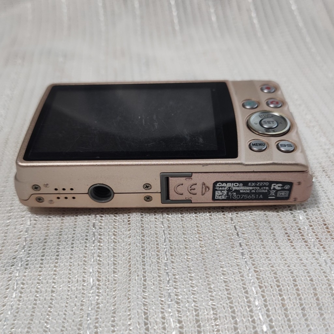 CASIO - CASIO EXILIM デジカメ EX-Z270 【中古・ジャンク扱い CASIO - CASIO EXILIM デジカメ EX-Z270 【中古・ジャンク扱い