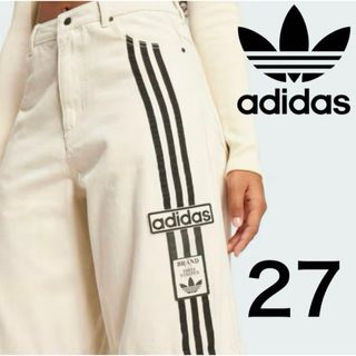 adidas Originals - ADIDAS DENIM ZIP PANT デニム パンツ 27 adidas Originals - ADIDAS DENIM ZIP PANT デニム パンツ 27