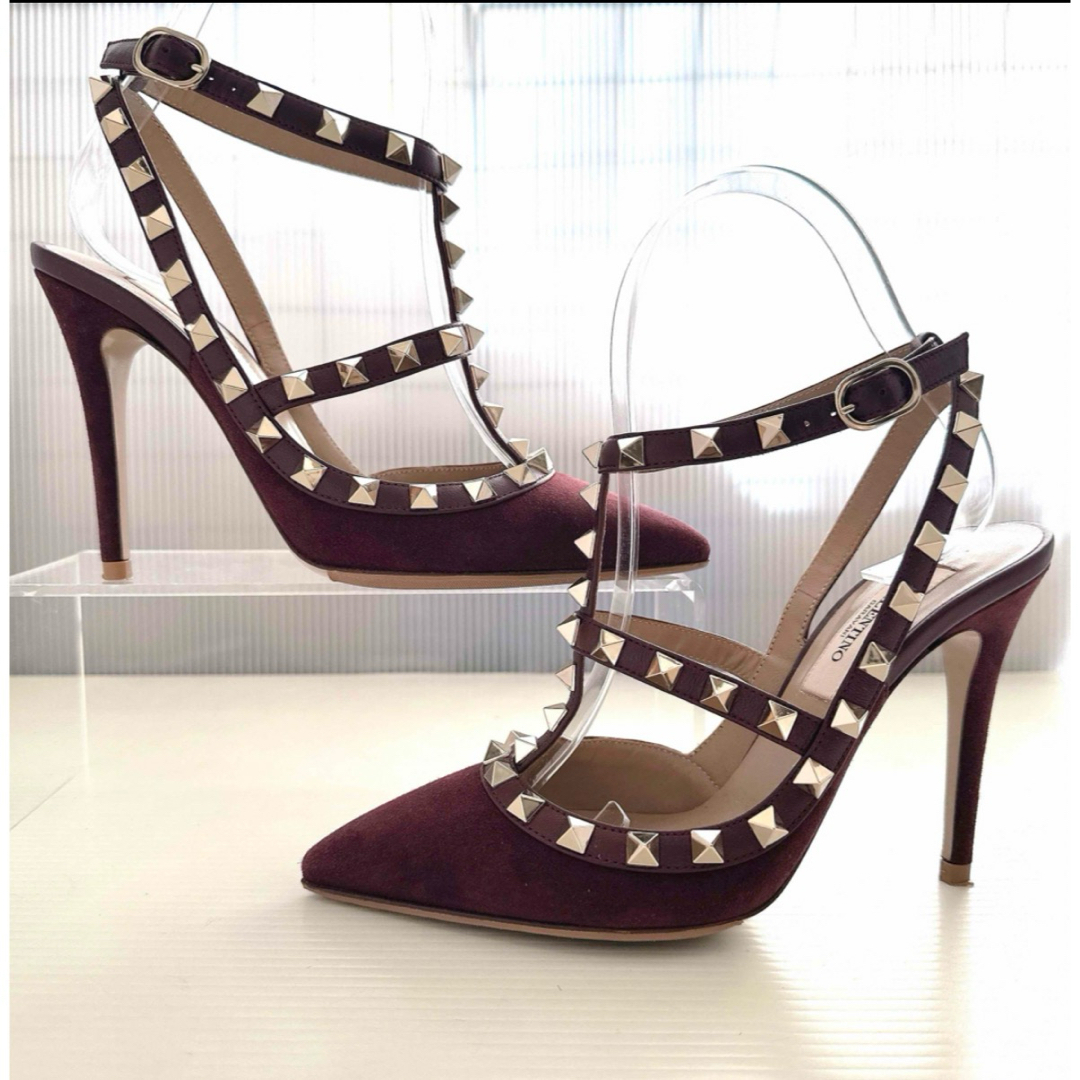 VALENTINO - ヴァレンチ VALENTINO ロックスタッズパンプスの VALENTINO - ヴァレンチ VALENTINO ロックスタッズパンプスの