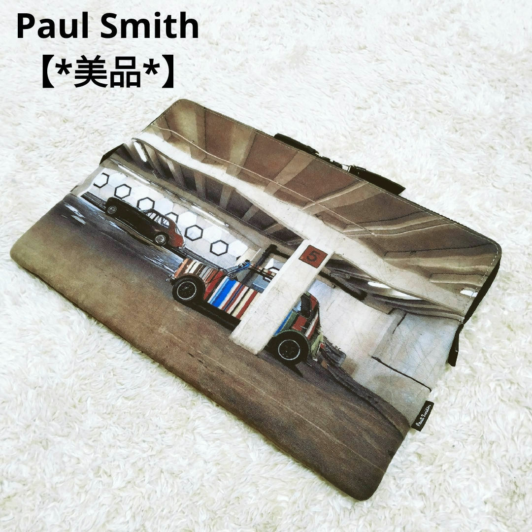 Paul Smith - ポールスミス クラッチバック ラップトップケース Paul Smith - ポールスミス クラッチバック ラップトップケース