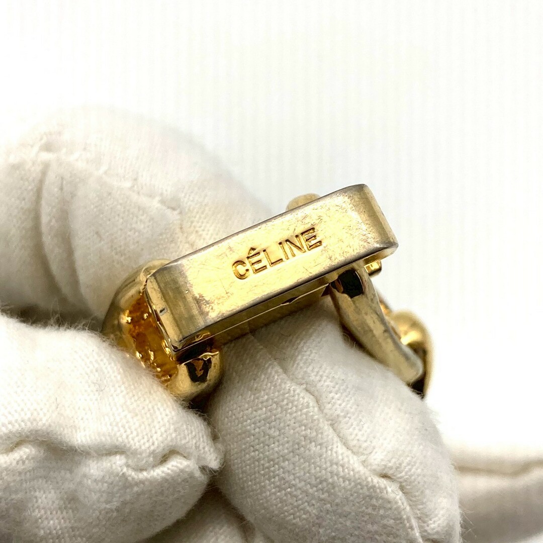 CELINE - セリーヌ マカダム ブレスレット 金属素材 ゴールド CELINE - セリーヌ マカダム ブレスレット 金属素材 ゴールド