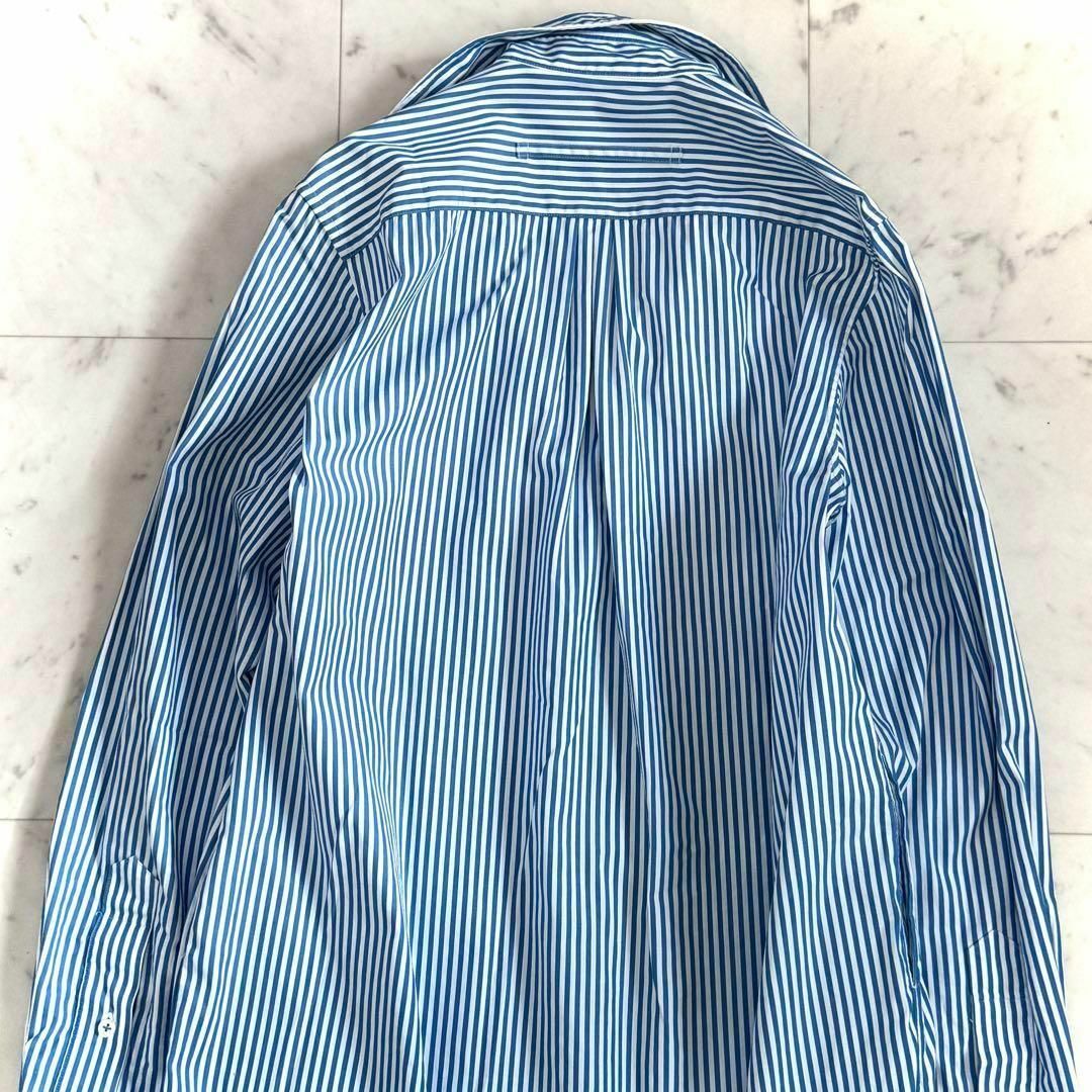 TICCA - 美品 ティッカ ソメロス社 ブルーストライプ柄 ロング TICCA - 美品 ティッカ ソメロス社 ブルーストライプ柄 ロング