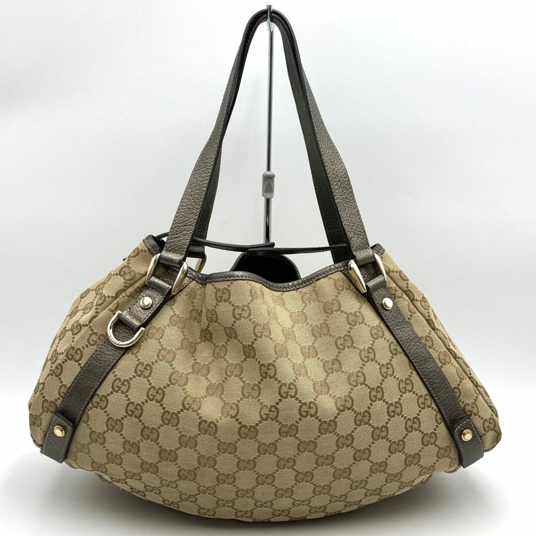 GUCCI - GUCCI グッチ 130736 トートバッグ アビー GGキャンバス GUCCI - GUCCI グッチ 130736 トートバッグ アビー GGキャンバス