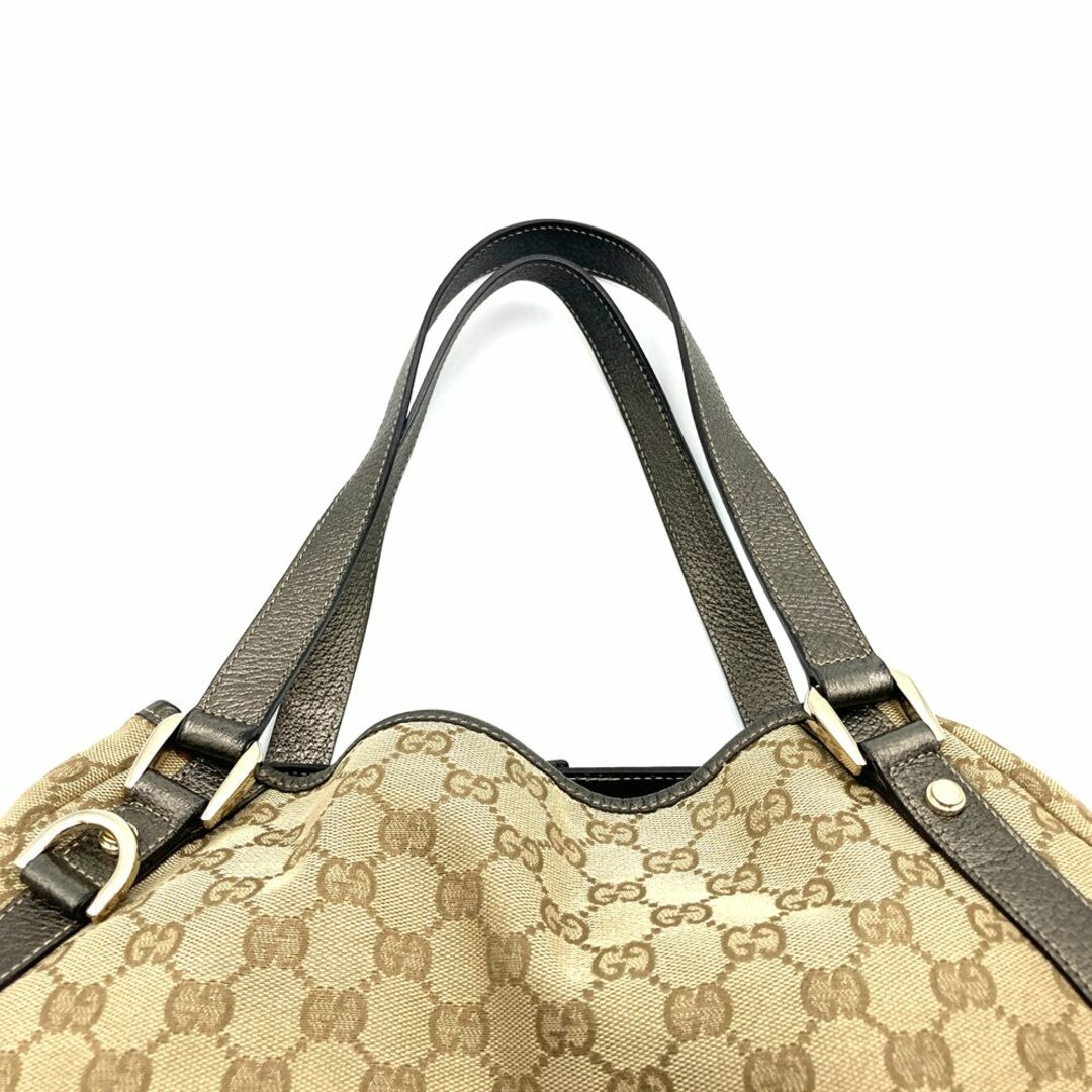 GUCCI - GUCCI グッチ 130736 トートバッグ アビー GGキャンバス GUCCI - GUCCI グッチ 130736 トートバッグ アビー GGキャンバス