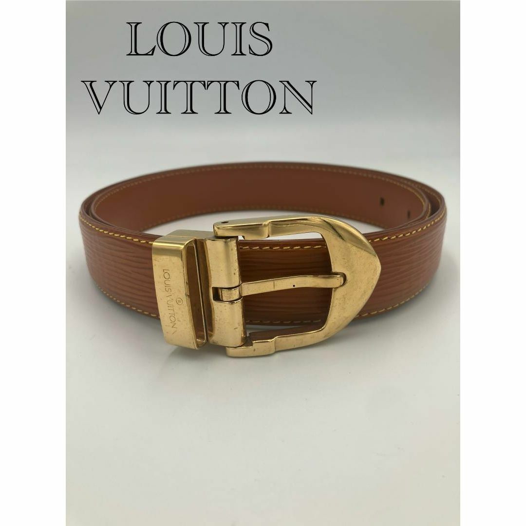 LOUIS VUITTON - LOUIS VUITTON エピ サンチュール ベルト LOUIS VUITTON - LOUIS VUITTON エピ サンチュール ベルト