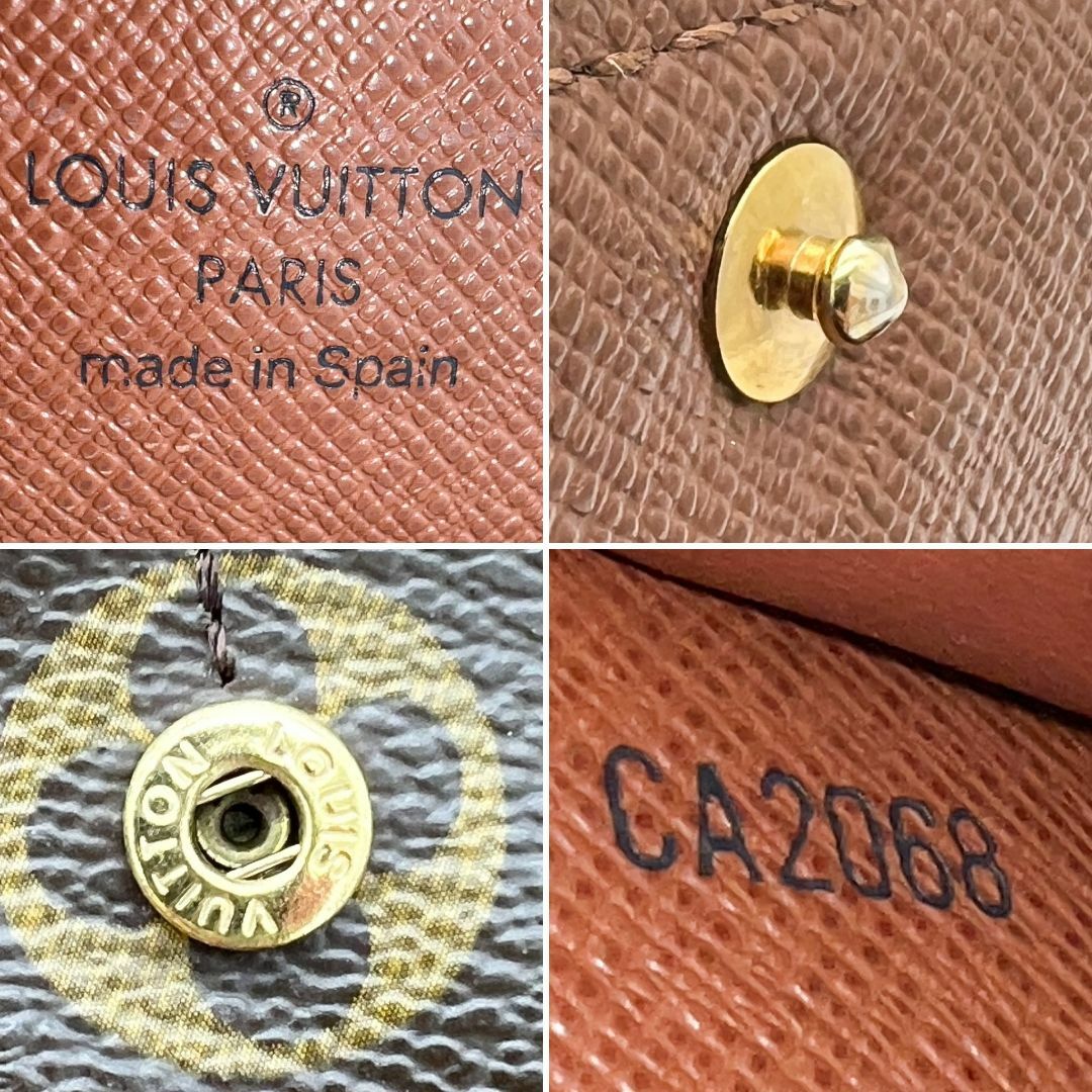 LOUIS VUITTON - 美品 ヴィトン モノグラム ポルトフォイユ サラ LOUIS VUITTON - 美品 ヴィトン モノグラム ポルトフォイユ サラ
