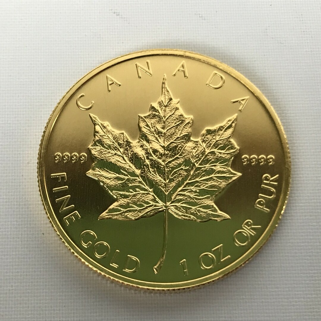 ■■金貨 エリザベス女王 メイプルリーフ金貨 24金 K24 31.1g 1oz エリザベス2世