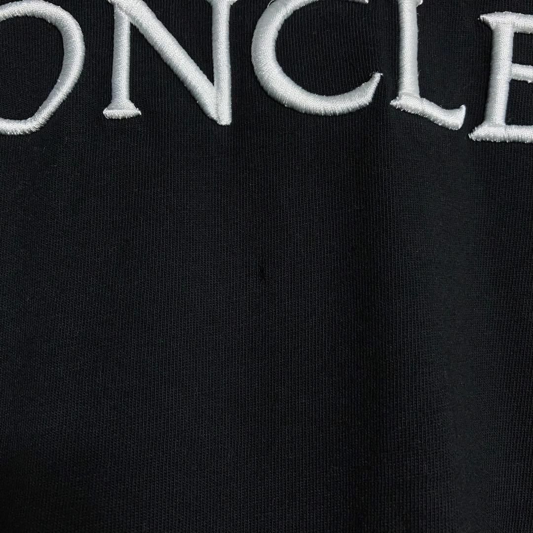 MONCLER - MONCLER モンクレール Tシャツ 刺繍ロゴ ロゴワッペン MONCLER - MONCLER モンクレール Tシャツ 刺繍ロゴ ロゴワッペン