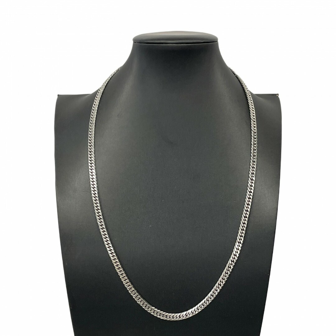 5khd162】喜平 ネックレス Pt850 プラチナ 6面 ダブル 60.6cm 5khd162】喜平 ネックレス Pt850 プラチナ 6面 ダブル 60.6cm