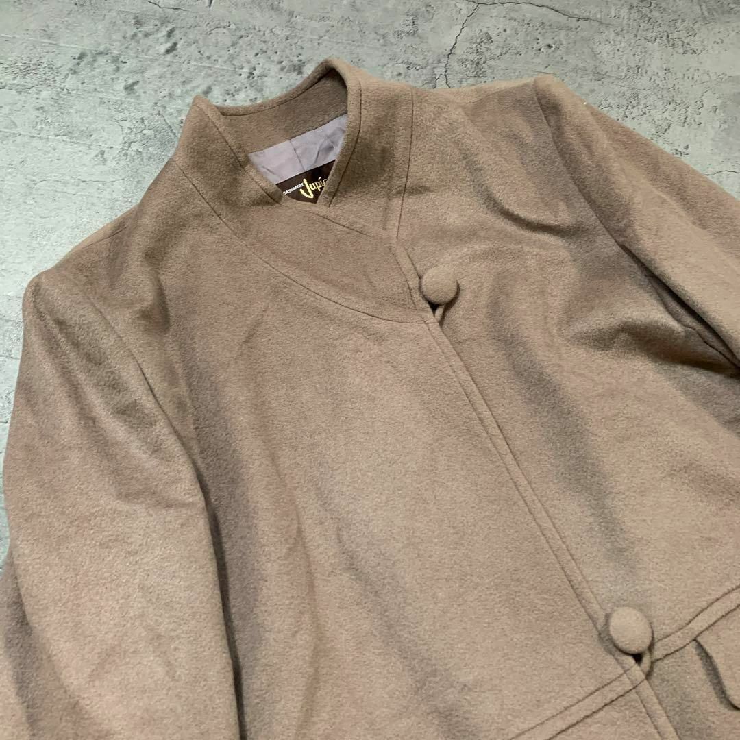 VINTAGE - 【Jupian】(9) 日本製 カシミヤ スタンドカラー P VINTAGE - 【Jupian】(9) 日本製 カシミヤ スタンドカラー P