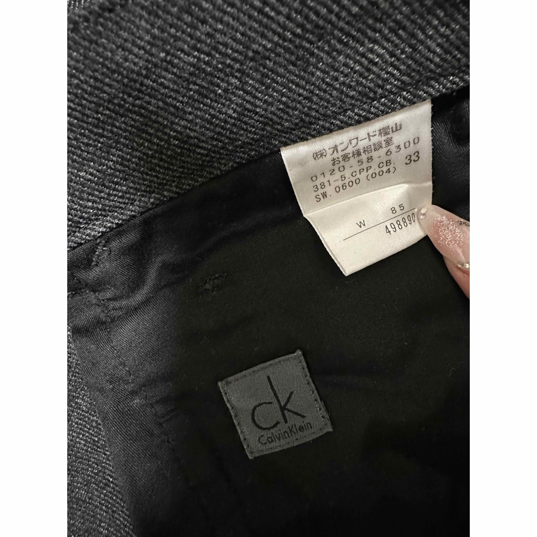 Calvin Klein - 【Calvin Klein】スラックス パンツ ズボンの Calvin Klein - 【Calvin Klein】スラックス パンツ ズボンの