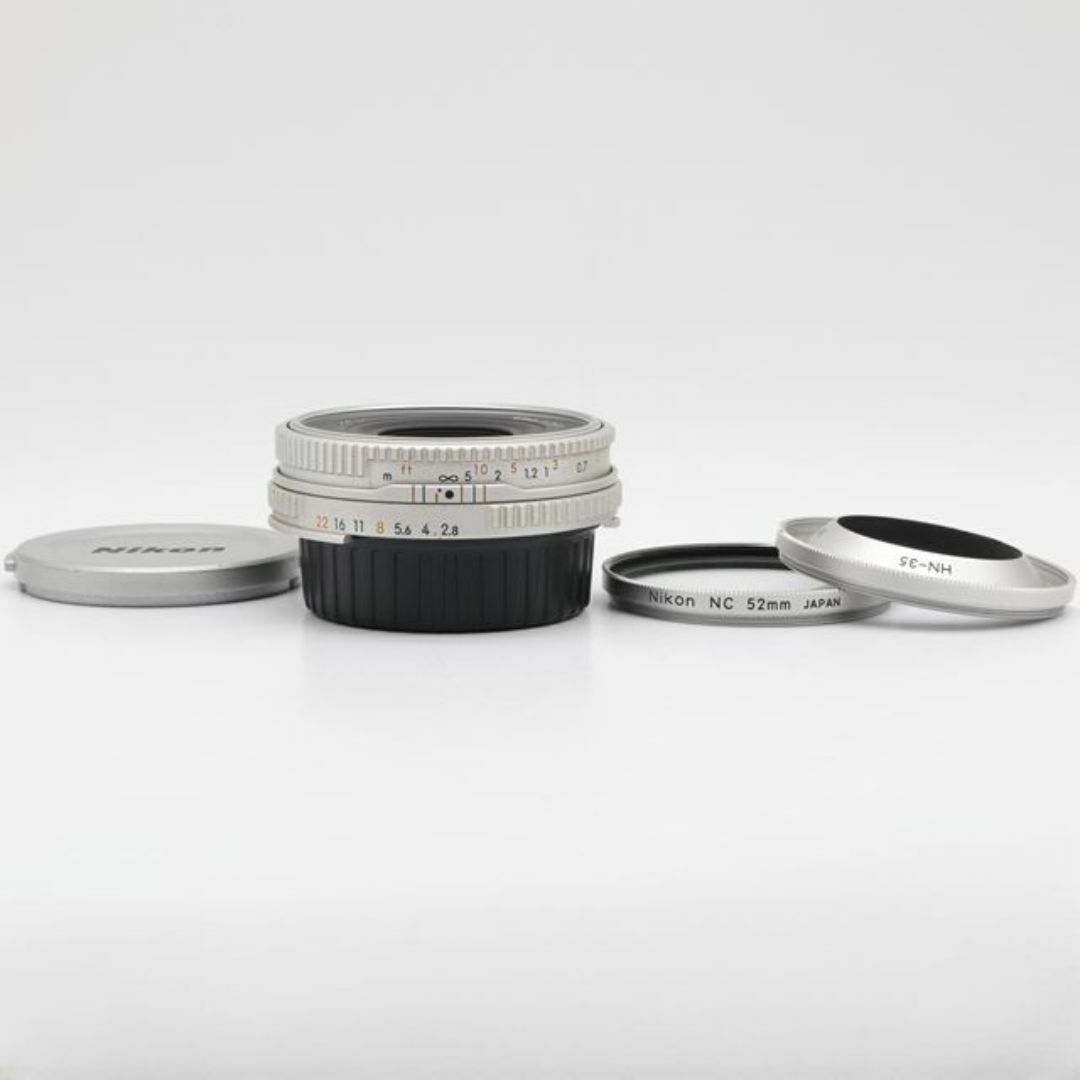 Nikon - <美品>Nikon Ai 45mm F2.8P シルバー 超薄型パン Nikon - <美品>Nikon Ai 45mm F2.8P シルバー 超薄型パン