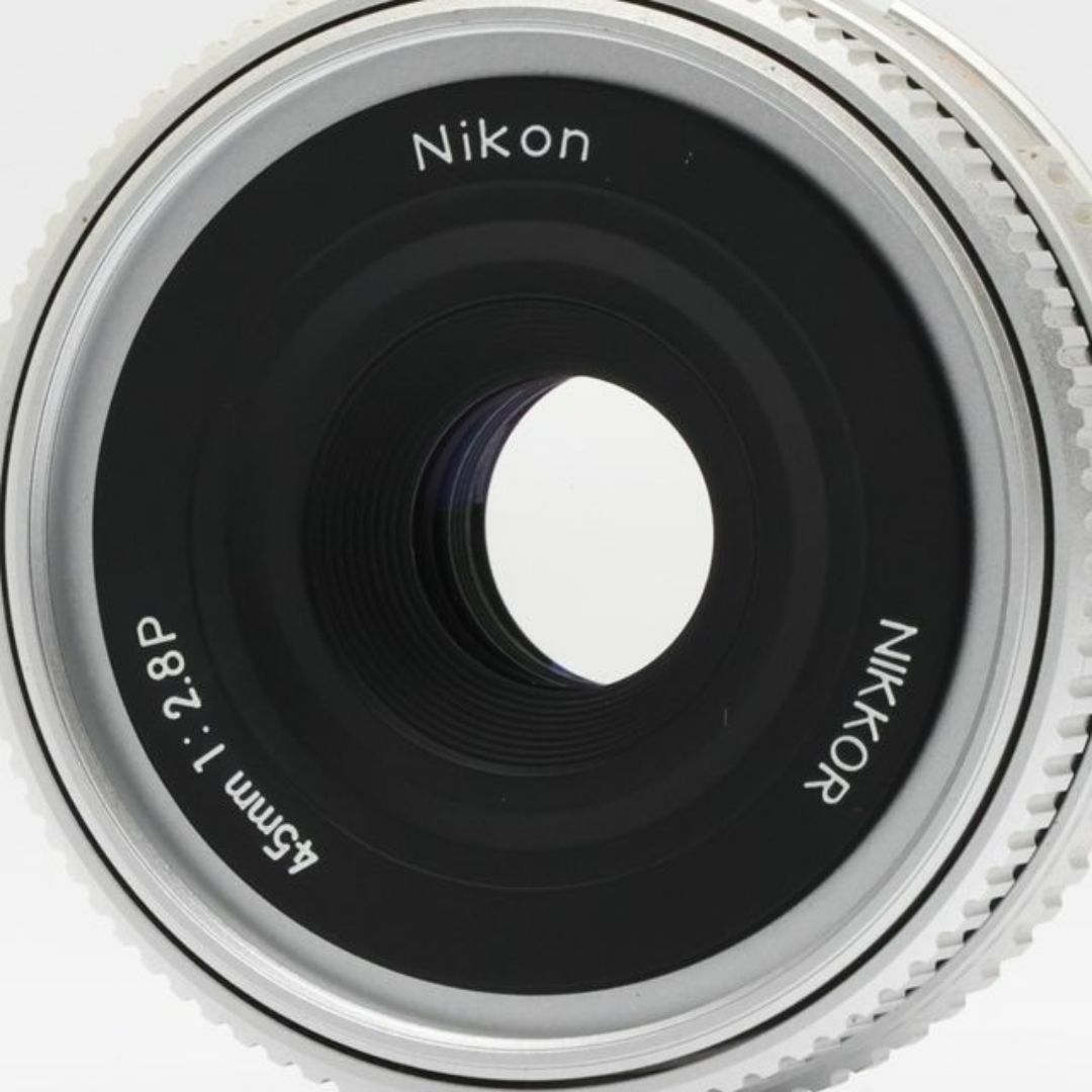 Nikon - <美品>Nikon Ai 45mm F2.8P シルバー 超薄型パン Nikon - <美品>Nikon Ai 45mm F2.8P シルバー 超薄型パン