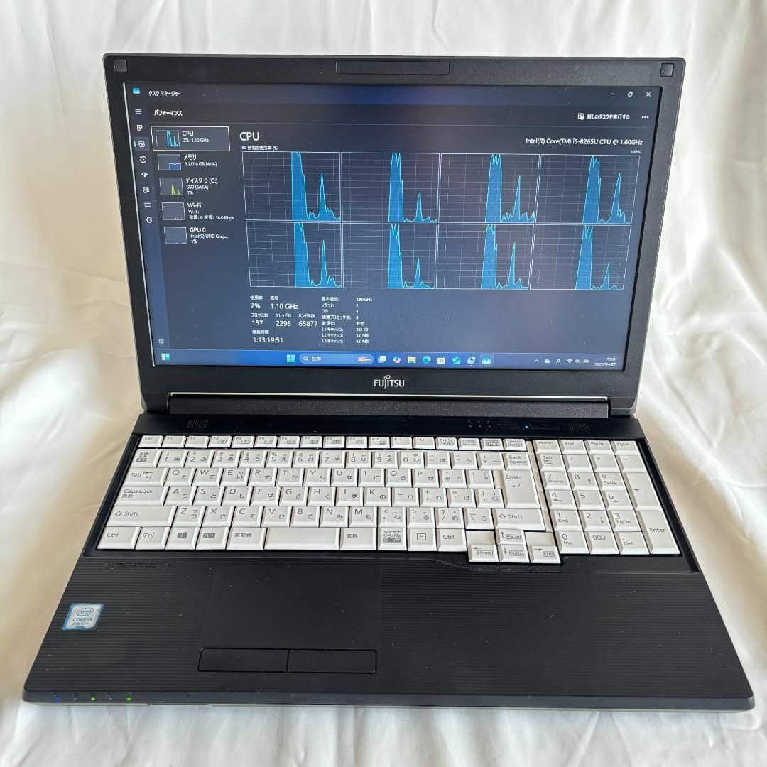 F05D【美品】 15.6型/Core-i5第8世代/8GB/SSD512G 1の通販 by F05D【美品】 15.6型/Core-i5第8世代/8GB/SSD512G 1の通販 by