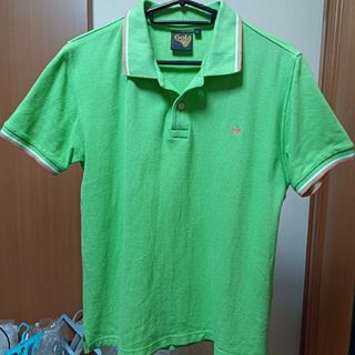 GUCCI - GUCCI グッチ ポロシャツ S 黄xアイボリーx青等 GUCCI - GUCCI グッチ ポロシャツ S 黄xアイボリーx青等