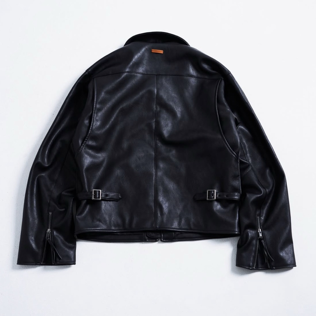 Camphor wood zipped leather sport jacketの通販 by ︎K✴︎'s Camphor wood zipped leather sport jacketの通販 by ︎K✴︎'s