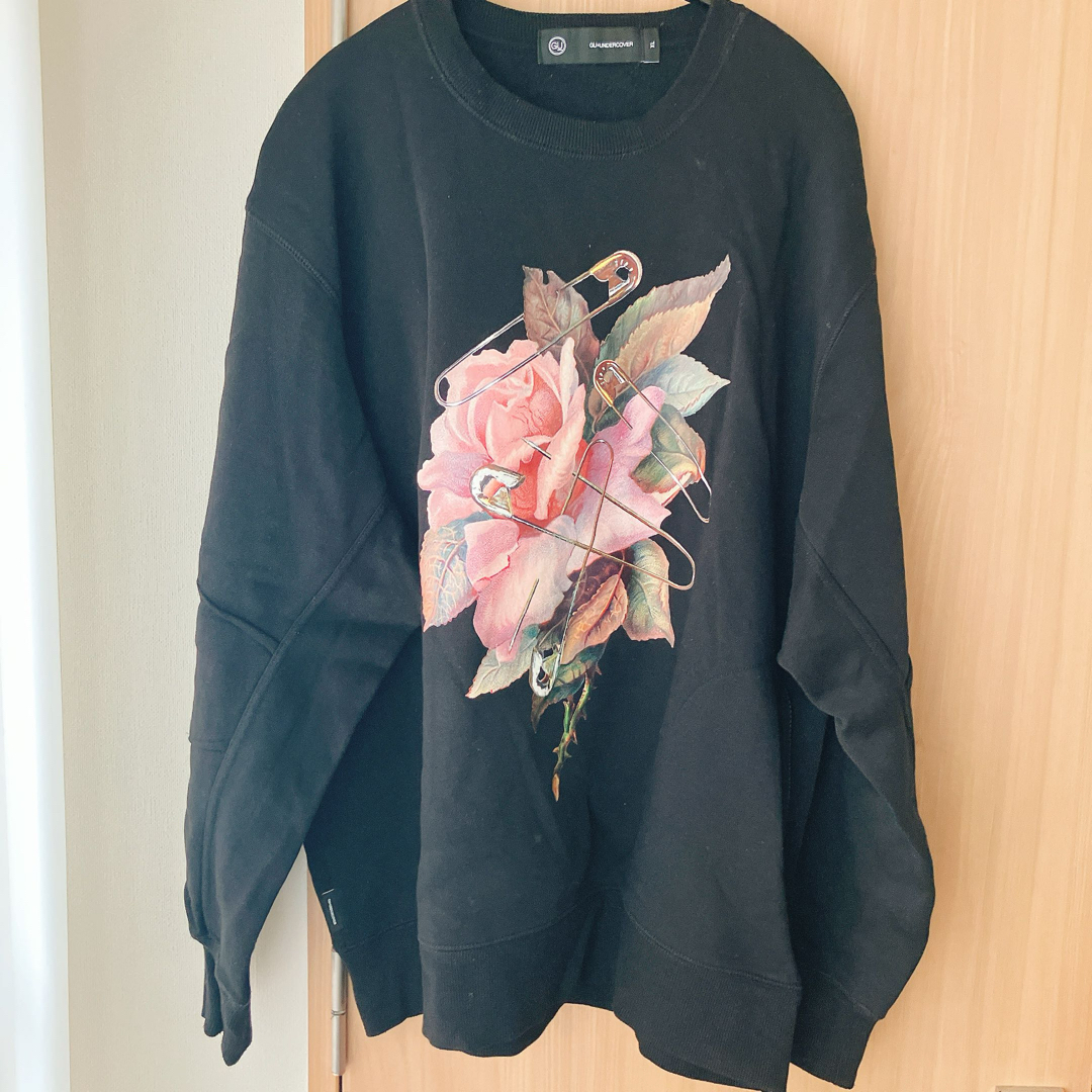 GU - GU × UNDERCOVER グラフィックスウェットシャツ ブラックの GU - GU × UNDERCOVER グラフィックスウェットシャツ ブラックの