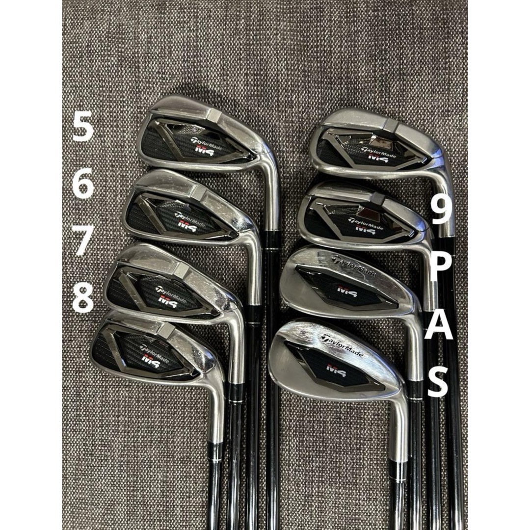 TaylorMade - テーラーメイド M4 アイアンセット 5-9 PAS TaylorMade - テーラーメイド M4 アイアンセット 5-9 PAS