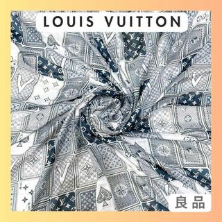 LOUIS VUITTON(マフラー/ショール ・ ホワイト/白色系)の LOUIS VUITTON(マフラー/ショール ・ ホワイト/白色系)の