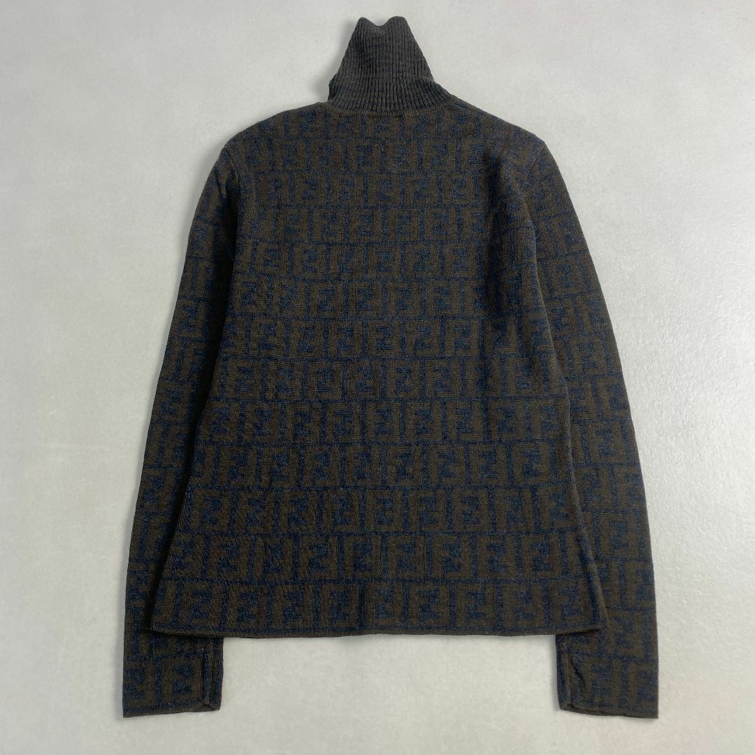 FENDI - フェンディ ニット FENDI タートルネック ズッカ柄 FENDI - フェンディ ニット FENDI タートルネック ズッカ柄