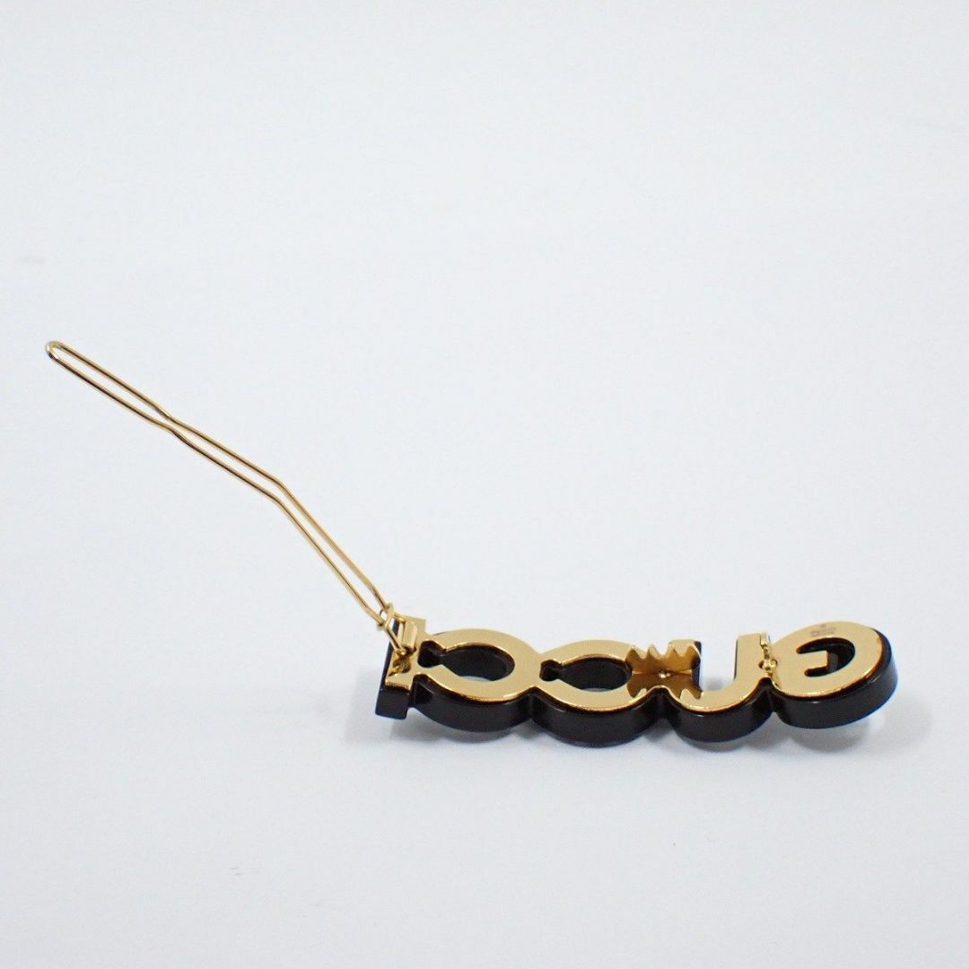 GUCCI - GUCCI グッチ ロゴ ヘアクリップ バレッタ ブラック GUCCI - GUCCI グッチ ロゴ ヘアクリップ バレッタ ブラック