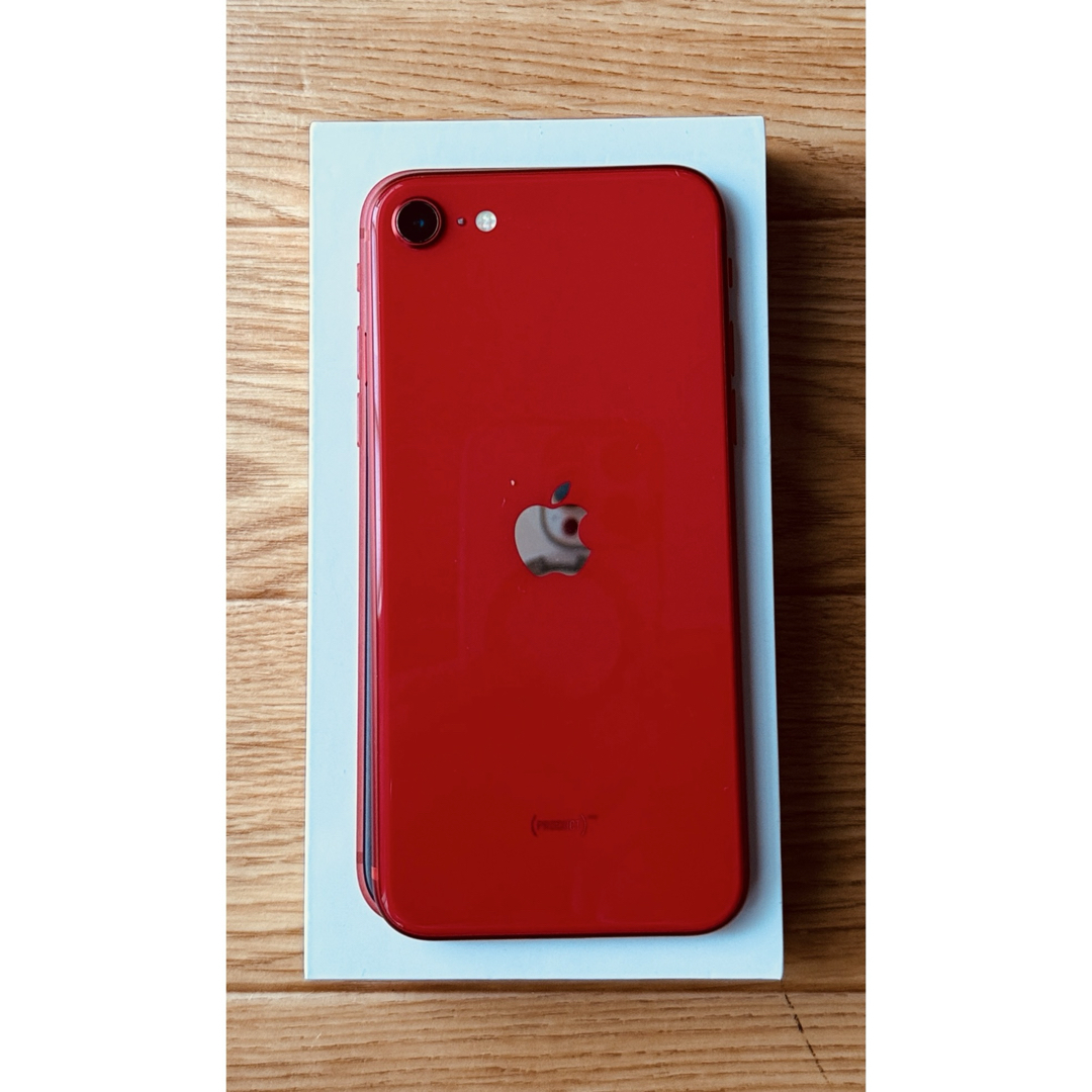 iPhone - iPhoneSE2(64GB)SIMフリー・レッド(MHGR3J/A)中古 iPhone - iPhoneSE2(64GB)SIMフリー・レッド(MHGR3J/A)中古
