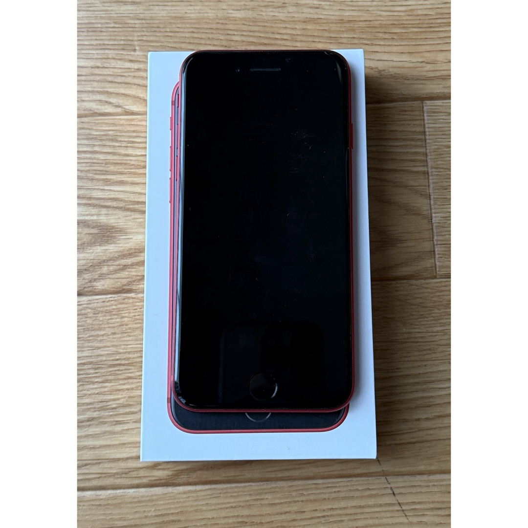iPhone - iPhoneSE2(64GB)SIMフリー・レッド(MHGR3J/A)中古 iPhone - iPhoneSE2(64GB)SIMフリー・レッド(MHGR3J/A)中古