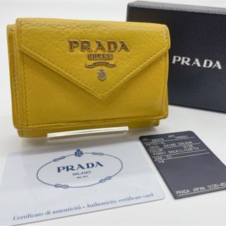 PRADA - PRADA プラダ 財布 サフィアーノレザー財布 ミニ財布 PRADA - PRADA プラダ 財布 サフィアーノレザー財布 ミニ財布