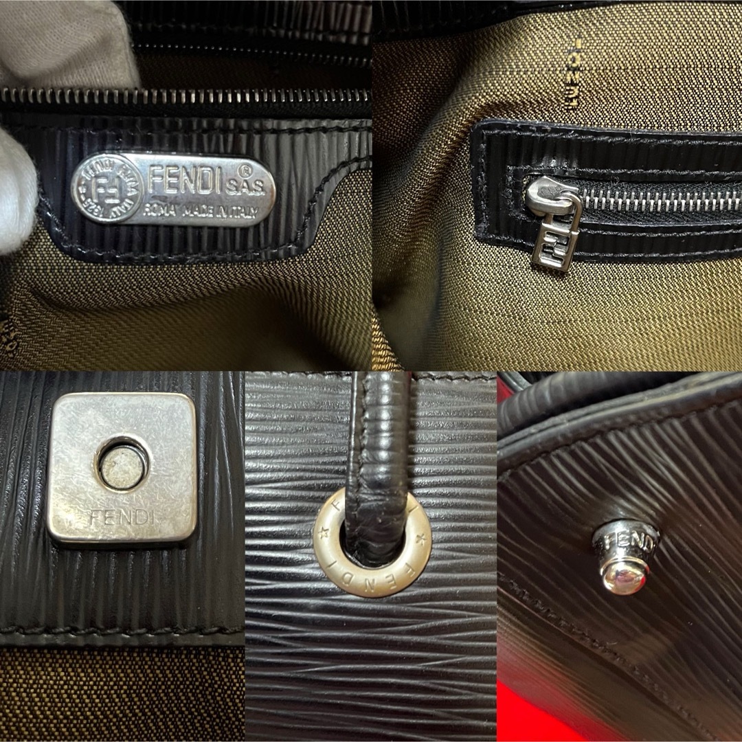 FENDI - 希少.美品.本物】 FENDI フェンディ エピレザー 本革 FENDI - 希少.美品.本物】 FENDI フェンディ エピレザー 本革