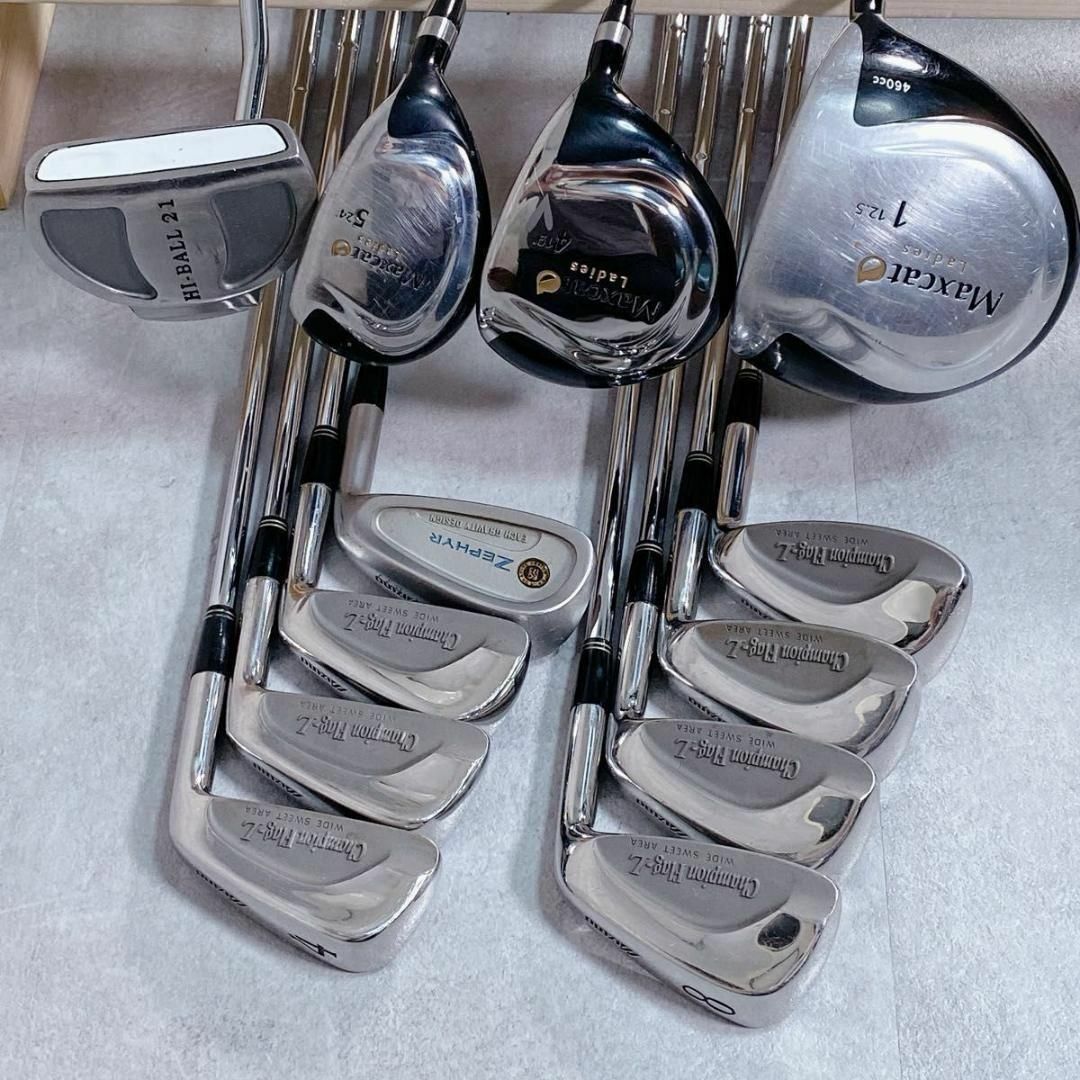 MIZUNO - W393 mizuno MAXCAT レディース ゴルフ クラブセット MIZUNO - W393 mizuno MAXCAT レディース ゴルフ クラブセット