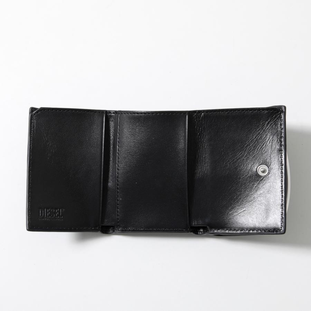 DIESEL - DIESEL ディーゼル 三つ折り財布 ブラック Dロゴの通販 DIESEL - DIESEL ディーゼル 三つ折り財布 ブラック Dロゴの通販