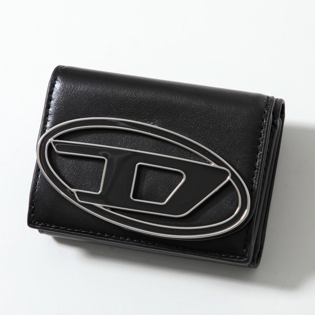 DIESEL - DIESEL ディーゼル 三つ折り財布 ブラック Dロゴの通販 DIESEL - DIESEL ディーゼル 三つ折り財布 ブラック Dロゴの通販