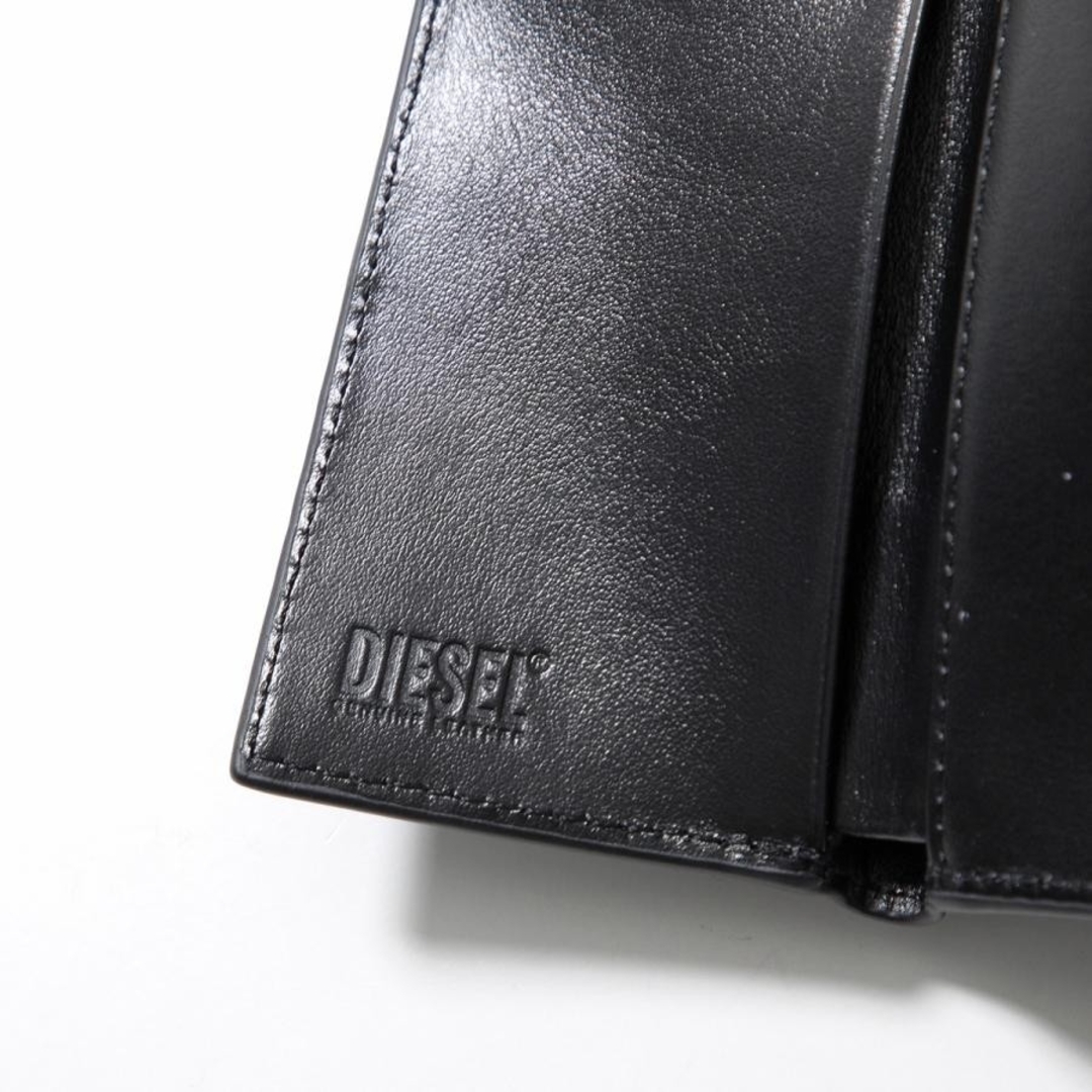 DIESEL - DIESEL ディーゼル 三つ折り財布 ブラック Dロゴの通販 DIESEL - DIESEL ディーゼル 三つ折り財布 ブラック Dロゴの通販
