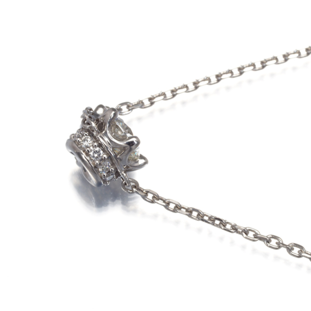4℃ - 4℃ ネックレス ダイヤ ダイヤモンド 0.406ct 一粒 Pt850 の 4℃ - 4℃ ネックレス ダイヤ ダイヤモンド 0.406ct 一粒 Pt850 の