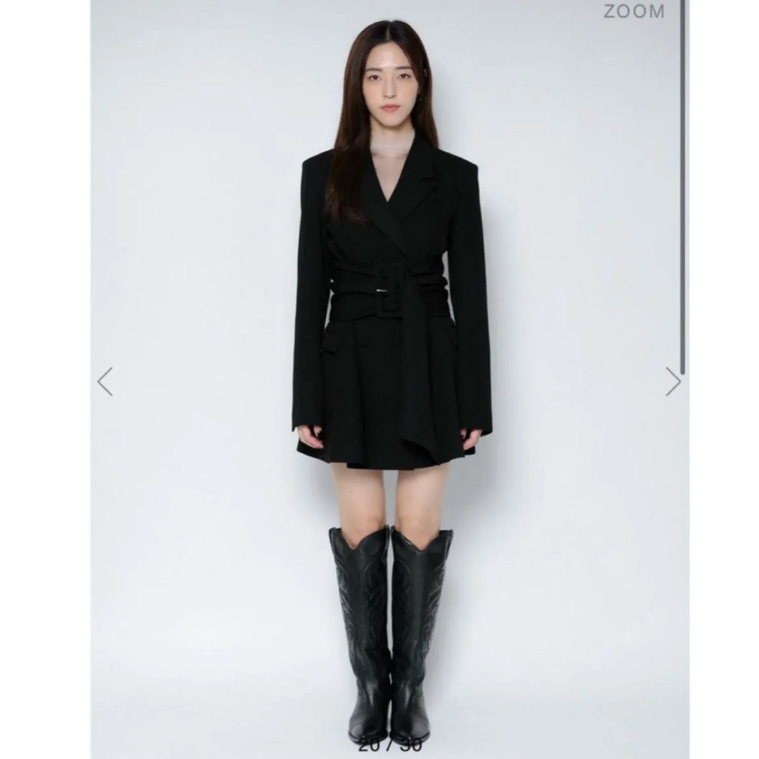 Bubbles - melt the lady thick belt jacket onepieceの通販 by Bubbles - melt the lady thick belt jacket onepieceの通販 by