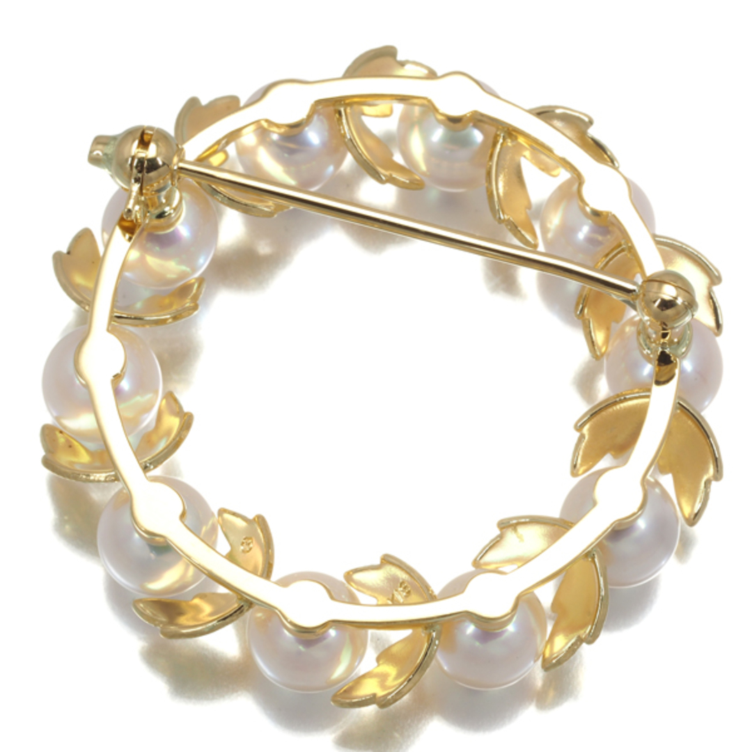 MIKIMOTO - ミキモト ブローチ パール 真珠 6.0mm サークル MIKIMOTO - ミキモト ブローチ パール 真珠 6.0mm サークル