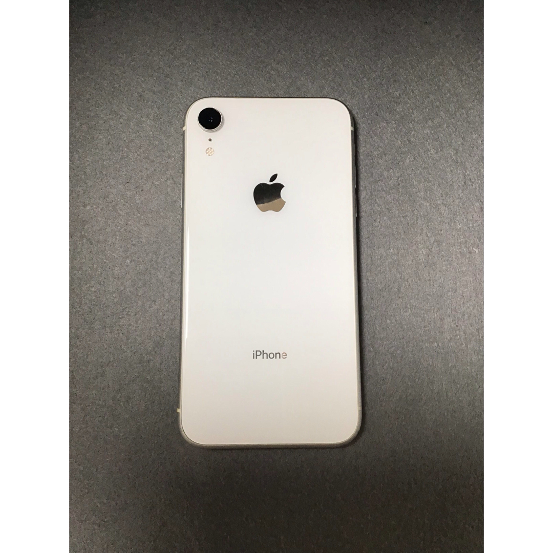iPhone - 超美品 国内版 SIMフリー iPhoneXR 128GB ホワイト色の iPhone - 超美品 国内版 SIMフリー iPhoneXR 128GB ホワイト色の