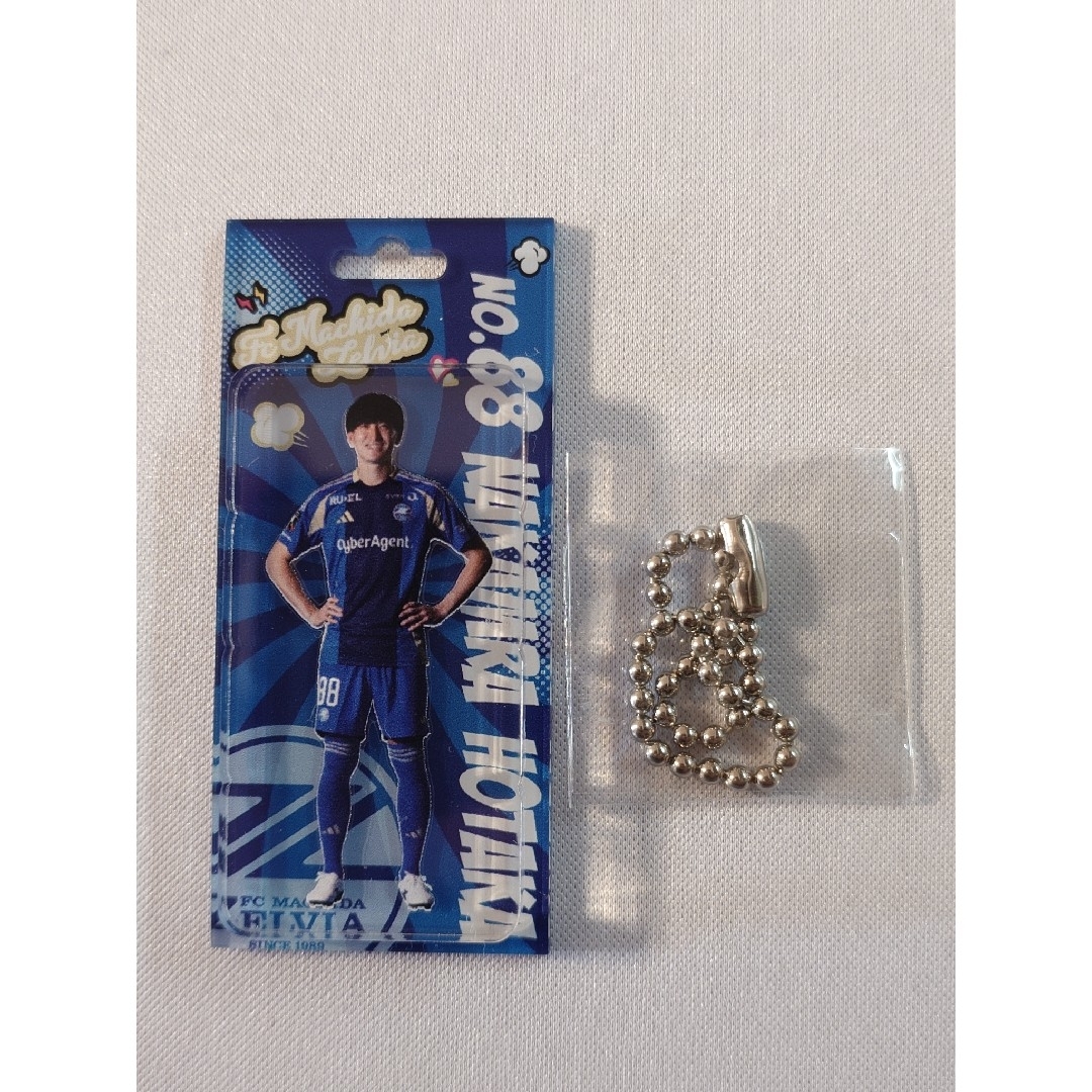 FC町田ゼルビア 中村帆高 Blistaz キーホルダー Jリーグ 2025 スポーツ/アウトドアのサッカー/フットサル(記念品/関連グッズ)の商品写真