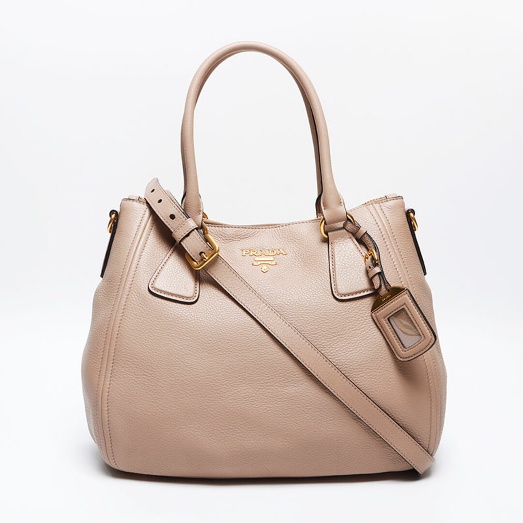 PRADA - プラダ PRADA 2WAY ゴールド金具 ハンドバッグの通販 by PRADA - プラダ PRADA 2WAY ゴールド金具 ハンドバッグの通販 by