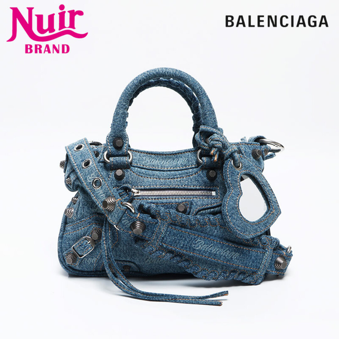 BALENCIAGA - バレンシアガ BALENCIAGA ル カゴール XS デニム BALENCIAGA - バレンシアガ BALENCIAGA ル カゴール XS デニム