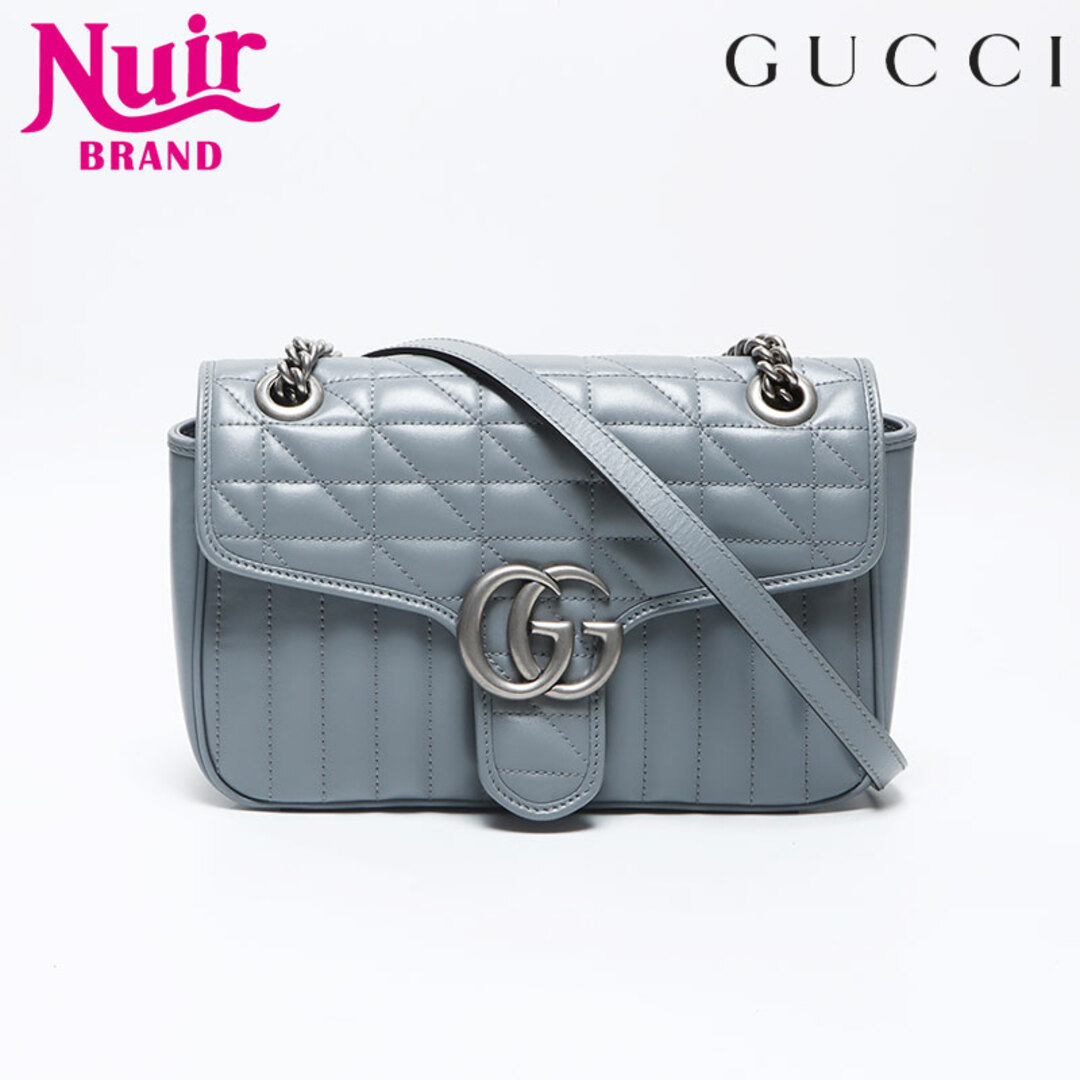 GUCCI - グッチ GUCCI GGマーモント ミディアム チェーン 443497 GUCCI - グッチ GUCCI GGマーモント ミディアム チェーン 443497