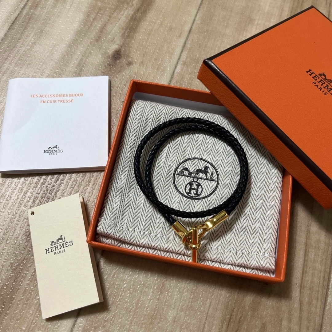 HERMES - エルメス グレナン ドゥブルトゥール ブラックの通販 HERMES - エルメス グレナン ドゥブルトゥール ブラックの通販