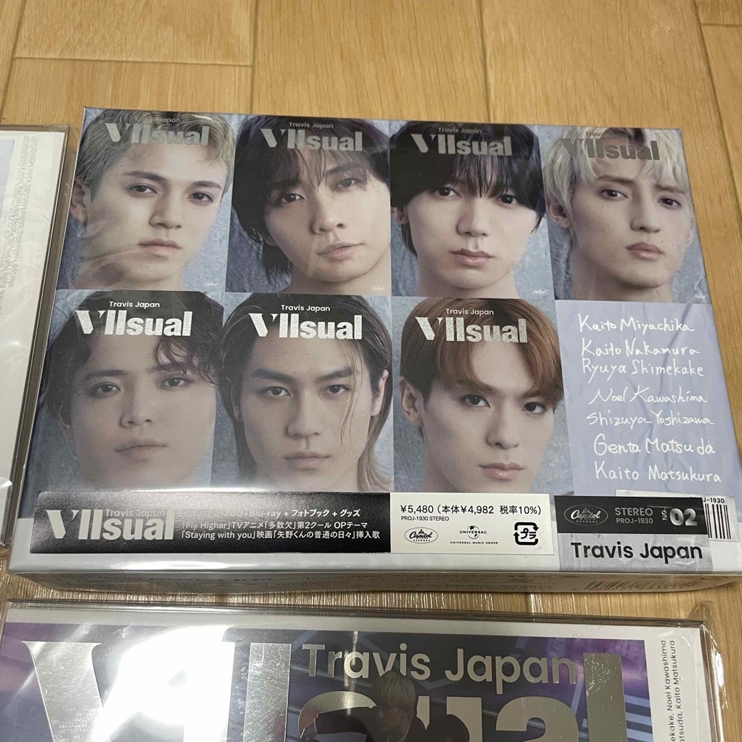 Johnny's - 新品未開封 Travis Japan VIIsual 4形態セット FC盤 Johnny's - 新品未開封 Travis Japan VIIsual 4形態セット FC盤