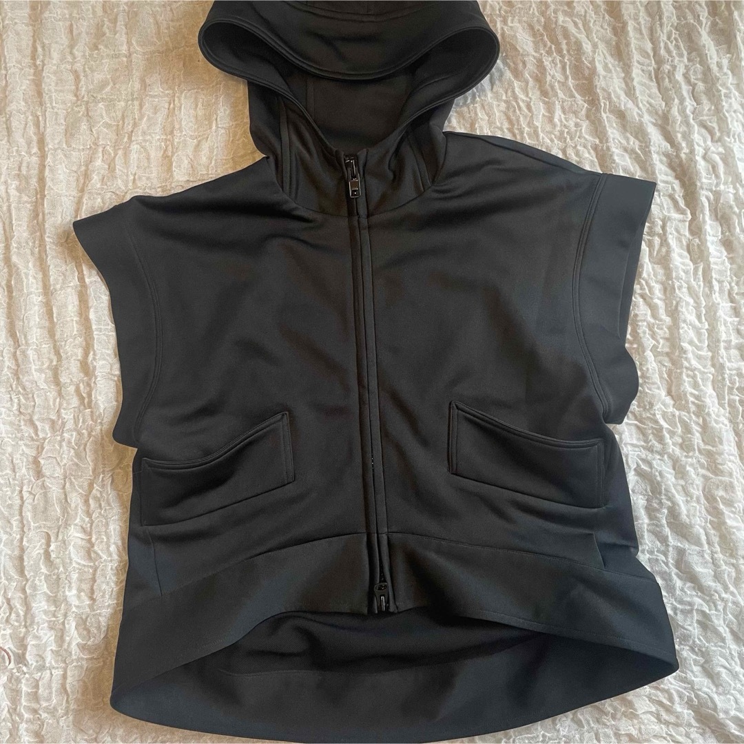 LIMI feu - ほぼ新品 LIMI feu リミフゥ ブルゾン パーカーの LIMI feu - ほぼ新品 LIMI feu リミフゥ ブルゾン パーカーの