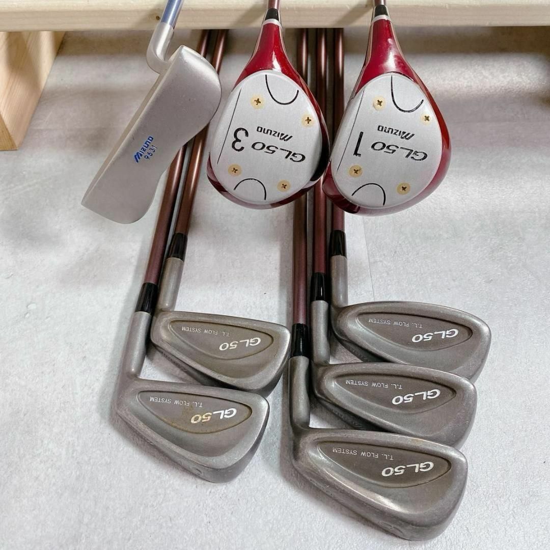 MIZUNO - W392 mizuno ミズノ レディース ゴルフ クラブセット 9 MIZUNO - W392 mizuno ミズノ レディース ゴルフ クラブセット 9