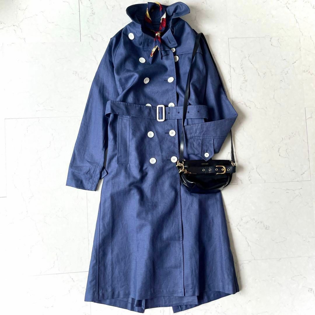 GRENFELL - 極美品 グレンフェル イギリス製 38→M リネン GRENFELL - 極美品 グレンフェル イギリス製 38→M リネン