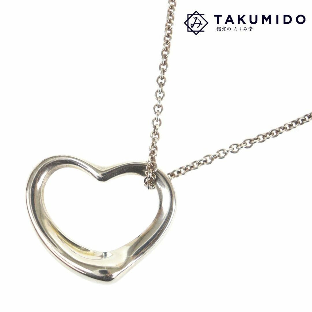 Tiffany & Co. - ティファニー ネックレス オープンハート 中古 Tiffany & Co. - ティファニー ネックレス オープンハート 中古