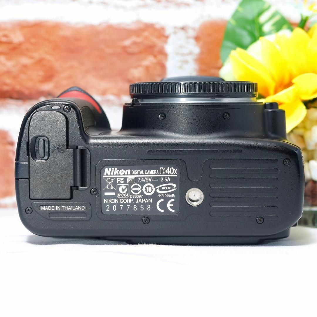 Nikon - ✨コンパクトで軽量✨Nikon D40X✨ボディ✨スマホ転送OK Nikon - ✨コンパクトで軽量✨Nikon D40X✨ボディ✨スマホ転送OK