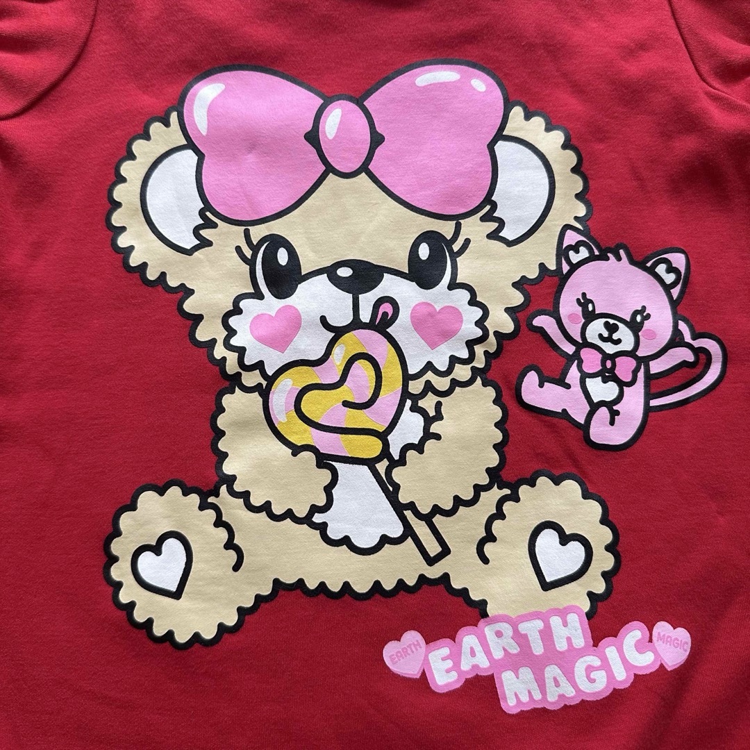 EARTHMAGIC - EARTH MAGIC💕100cm トップスの通販 by 奈ぁ's EARTHMAGIC - EARTH MAGIC💕100cm トップスの通販 by 奈ぁ's